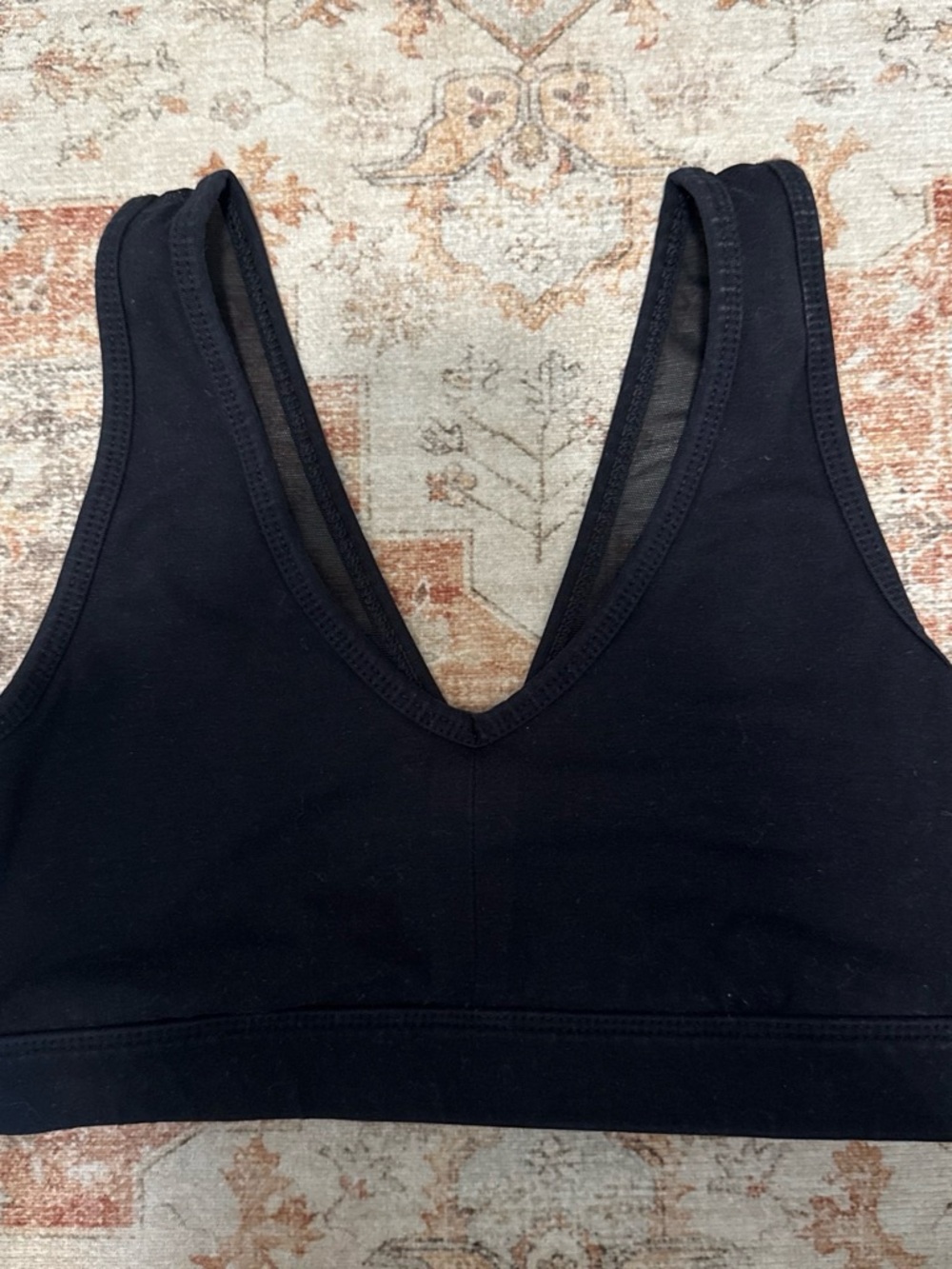 Old Navy Black V-Neck Wireless Bralette
